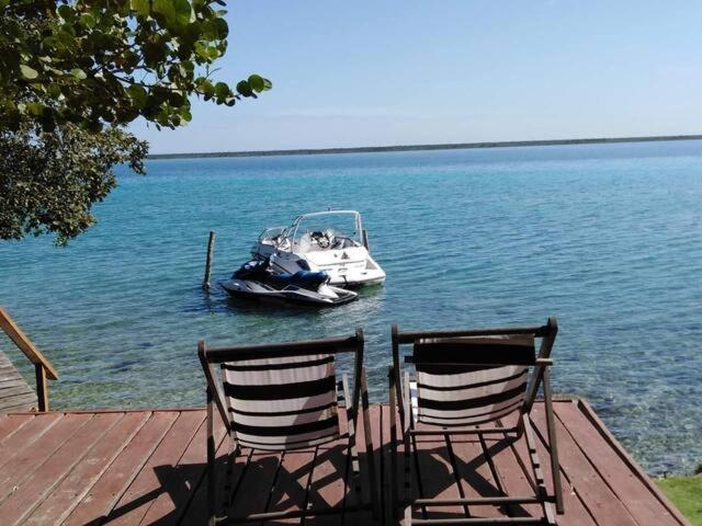 San Fernando, Bacalar Villa Nina Del Rio Bagian luar foto
